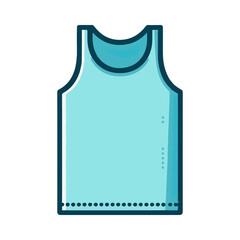 tank top illustration design