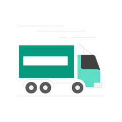 Clean and modern delivery icon with a simple box and arrow