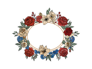 floral frame
