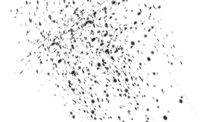 水しぶき/インクのしみ