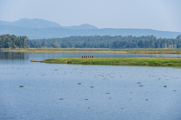 Beautiful landscape in Mae Puem National Park in Phayao province of Thailand.