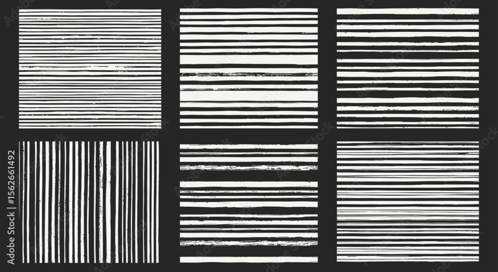 Poster abstract black and white linear pattern background texture