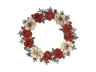 floral frame