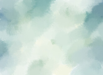 calm green watercolor background