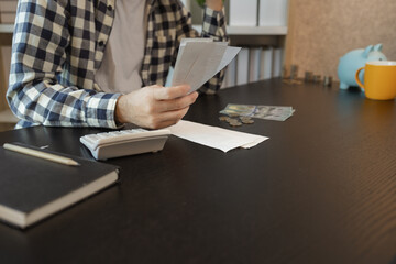 he was stressed because many monthly bills were coming but his total income was not enough to cover...