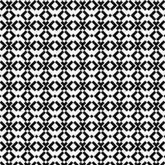 Abstract geometric pattern. A seamless vector background. Black and white ornament. Graphic modern pattern. Simple lattice graphic design.
