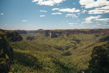 The Blue Mountains in New South Wales, Australia