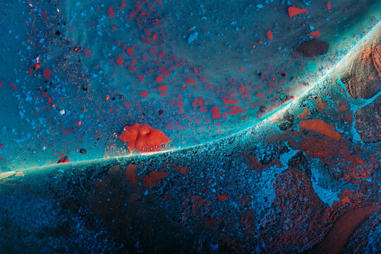 Abstract pigment texture background