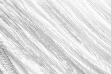 Abstract, diagonal, pleated, white fabric texture