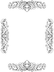 set of decorative frames