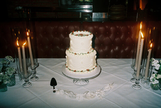 Fototapeta Vintage Wedding Cake 
