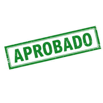 Sello de aprobado sin fondo