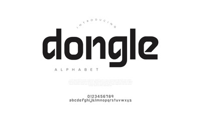 Soft geometric font with rounded tech-inspired edges, great for UI/UX design, logos, and modern branding