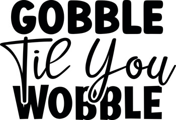 Gobble tie you SVG