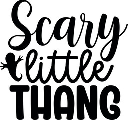 Scary little thang SVG