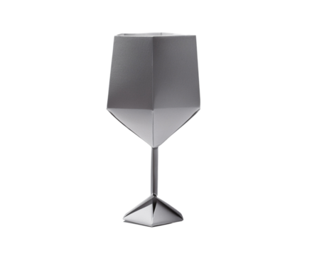 Geometric Origami Glass - Powered by Adobe
