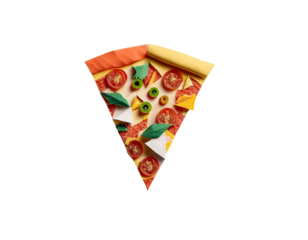 Paper Pizza Slice