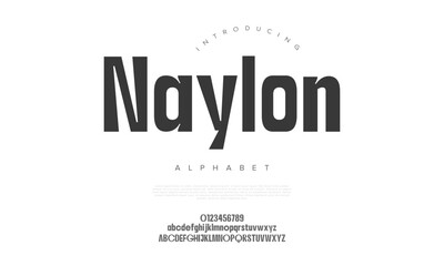 Stylish semi-slanted font with a unique flair, suitable for tech, fashion, and advertising design