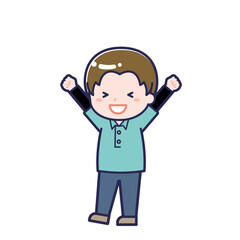 児童支援員／ななめ／男性 03