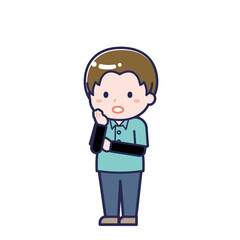 児童支援員／ななめ／男性 20