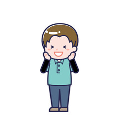 児童支援員／ななめ／男性 21