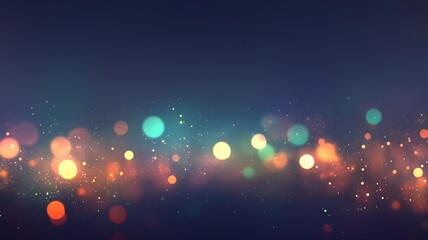 抽象的でノスタルジックな光のぼけ