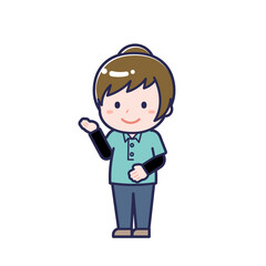 児童支援員／ななめ／女性 18