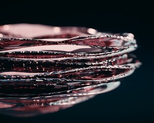 Abstract layered rings