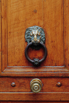 parisian door close-up