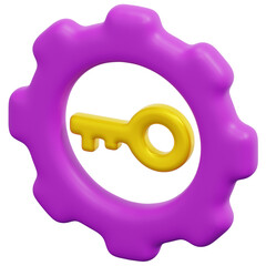 3D Keyword Optimization Icon