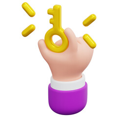 3D Keyword Research Icon