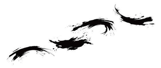 高精細ブラシストローク