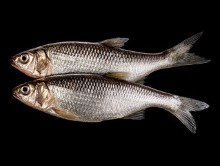 Obraz premium A Classic Scandinavian Appetizer Of Pickled Fish