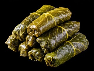 Tasty Greek Stuffed Grape Leaves Appetizer