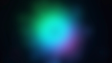 Obraz premium Neon Biotech Radial Glow: Bio-Green 