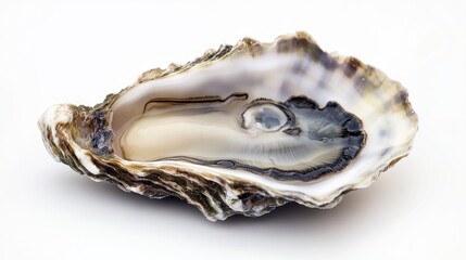 Oyster shell, close-up