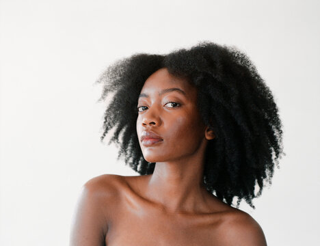 natural skin no makeup portrait