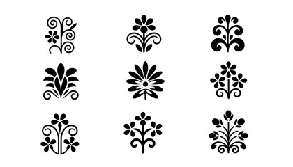 Botanical Silhouette Set