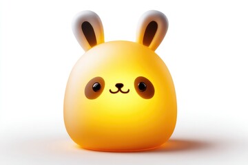 Fototapeta premium Cute cartoon animal night light.