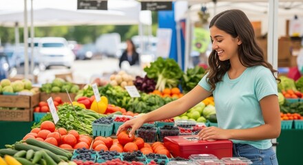 Exploring the Vibrant Farmer's Market: A Delightful Experience Full of Fresh Produce and Smiling Faces