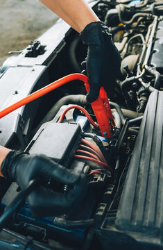 Starting Engine With Jumper Cables