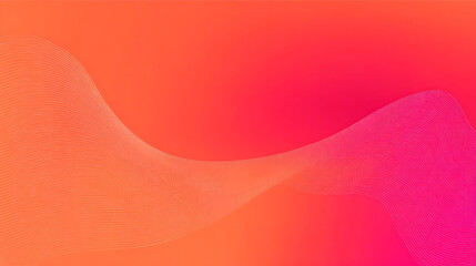 Modern elegant gradient background in orange to pink tones, soft minimal abstract style perfect for graphic design