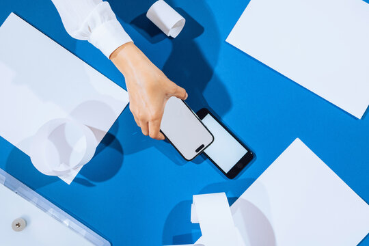 Cashless payment with smartphone 