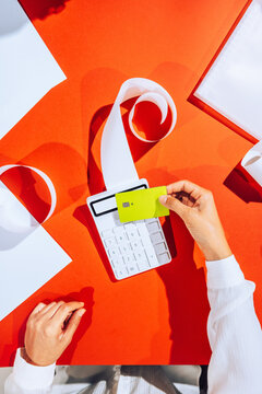 Paying with credit card