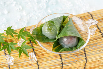 夏の和菓子「葛まんじゅう」