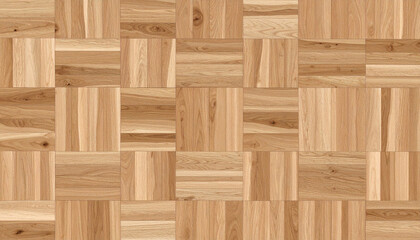 Naklejka premium Seamless Oak Wood Planks Texture for Flooring, Wall Panels, or 3D Surface Design
