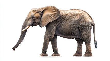 Fototapeta premium Elephant profile shot