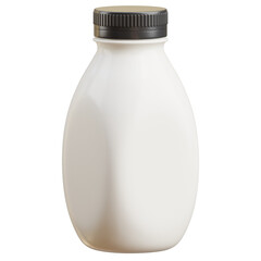 Blank Milk Bottle