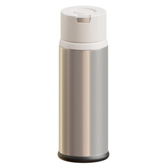 Silver Thermos Bottle