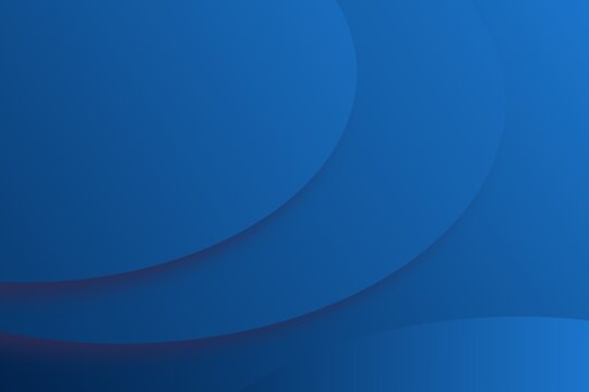 Striking blue abstract background with sweeping curves and smooth gradients, excellent for corporate communications, technology themes, and professional graphic design.